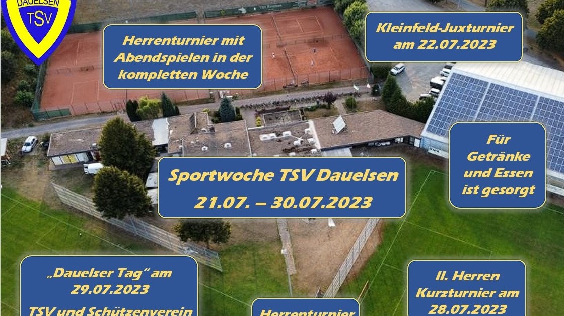 Sportwoche TSV Dauelsen 21.07. - 30.07.2023