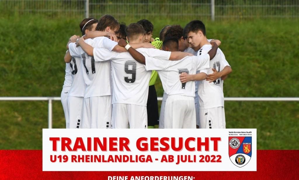 Trainer für die A-Jugend in der Rheinlandliga g...