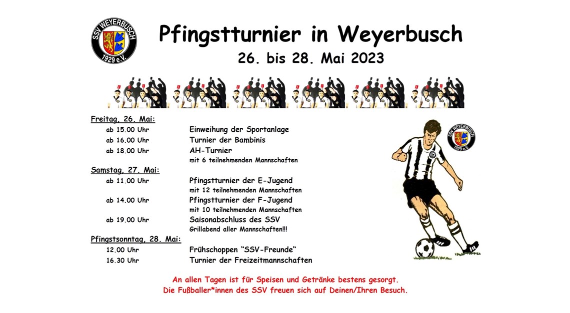 Pfingstturnier 2023 in Weyerbusch