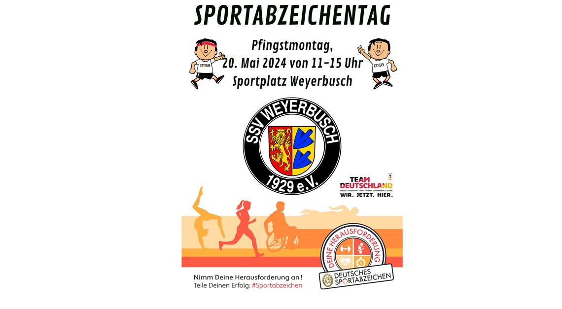 Sportabzeichentag beim SSV Weyerbusch