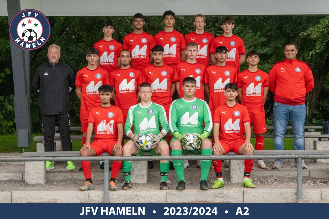 Mannschaftsfoto JFV Hameln 2