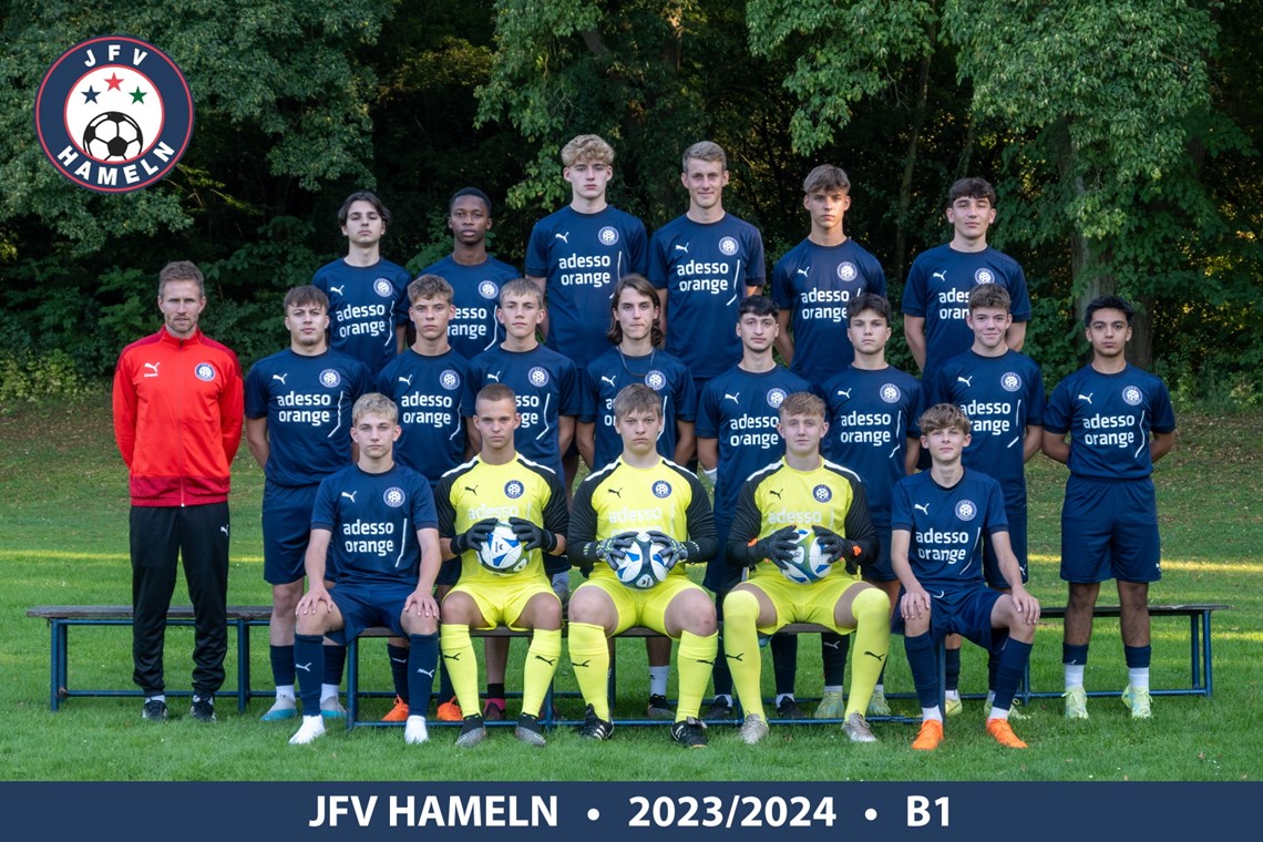 Mannschaftsfoto JFV Hameln