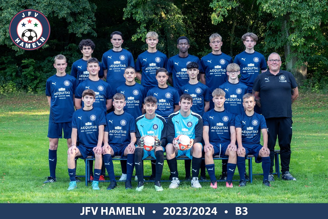 Mannschaftsfoto JFV Hameln 3